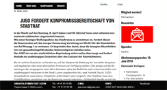 Desktop Screenshot of luzern.juso.ch